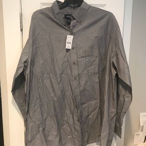 Harbor Bay Black/Silver Thin Vertical Striped 1XLT